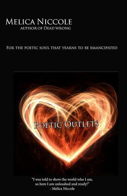 Book Cover Poetic Outlets by Melica Niccole