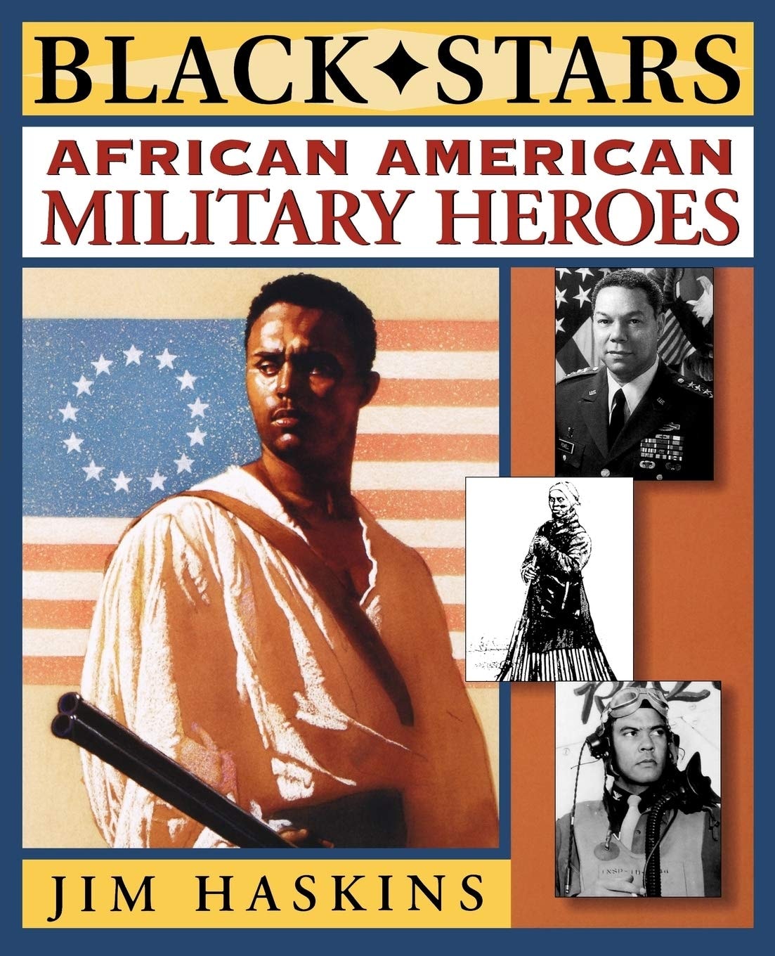 Book Cover African American Military Heroes by James Haskins