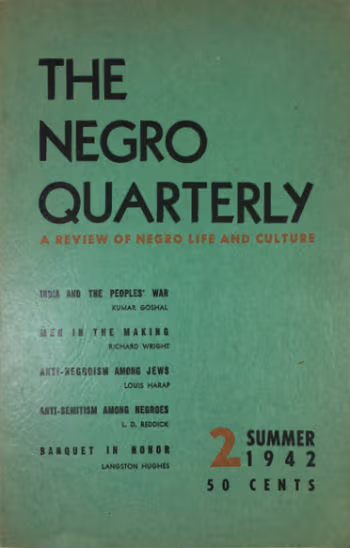 The Negro Quarterly