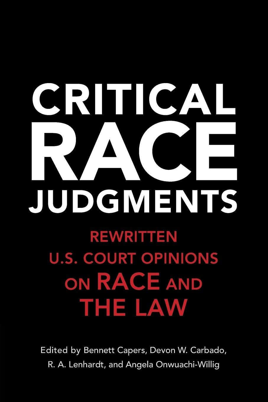 Cover for Critical Race Judgments