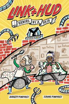 Book Cover Link + Hud: Heroes by a Hair by Jerome Pumphrey and Jarrett Pumphrey