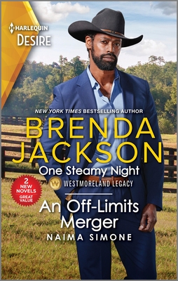 Book Cover One Steamy Night & An Off-Limits Merger (Original) by Brenda Jackson and Naima Simone