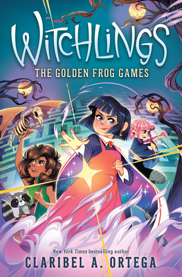 Book Cover The Golden Frog Games (Witchlings 2) by Claribel A. Ortega