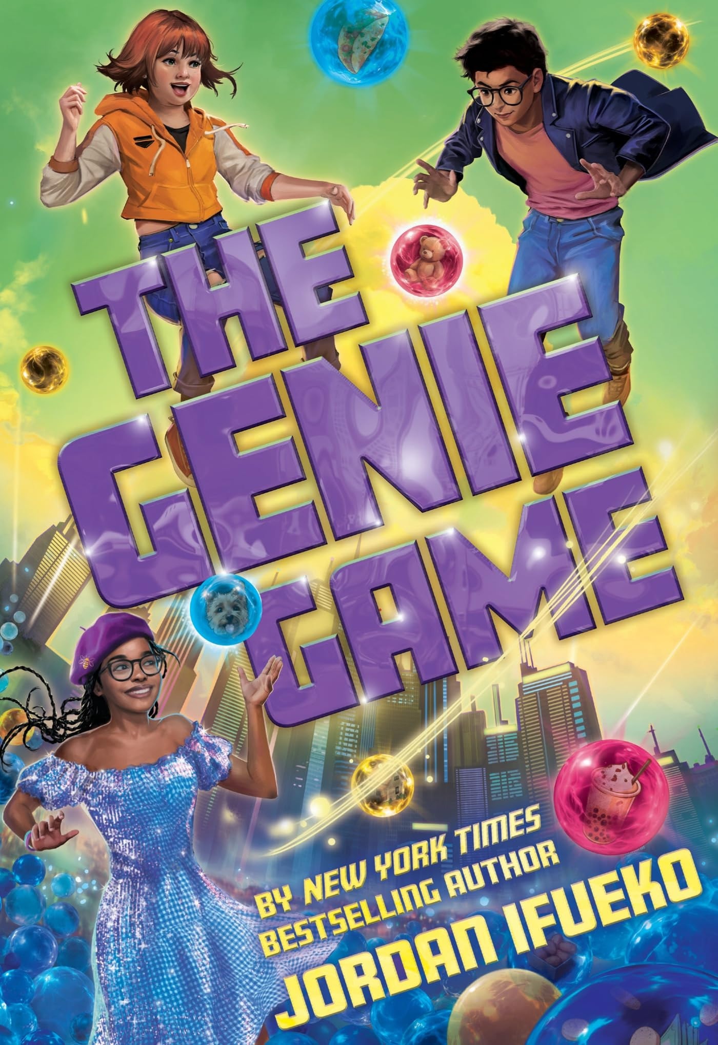 Book Cover The Genie Game by Jordan Ifueko
