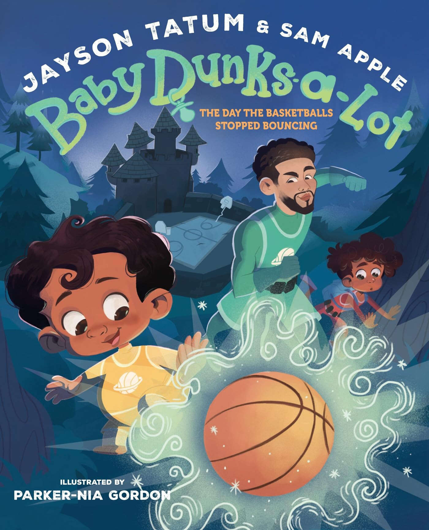 Cover for Baby Dunks-A-Lot The Day the Basketballs Stopped Bouncing