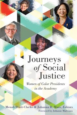 Book Cover Journeys of Social Justice: Women of Color Presidents in the Academy by Menah Adeola Eyaside Pratt