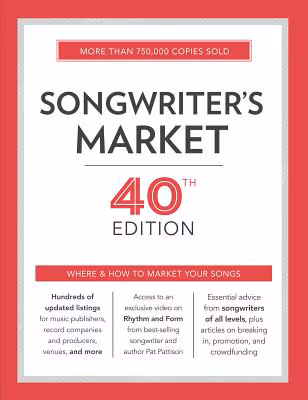 Cover: Songwriter’s Market 40th  Where & How to Market Your Songs