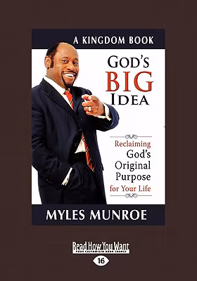 Cover: God’s Big Idea Tradepaper: Reclaiming Gods Original Purpose for Your Life