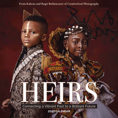 Cover: Heirs Wall Calendar 2022: Connecting a Vibrant Past to a Brilliant Future