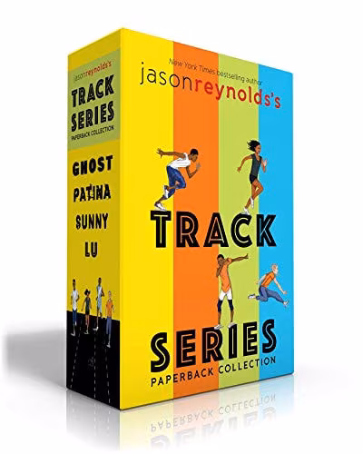 Jason Reynolds’s Track Series Paperback Collection (Boxed Set): Ghost; Patina; Sunny; Lu