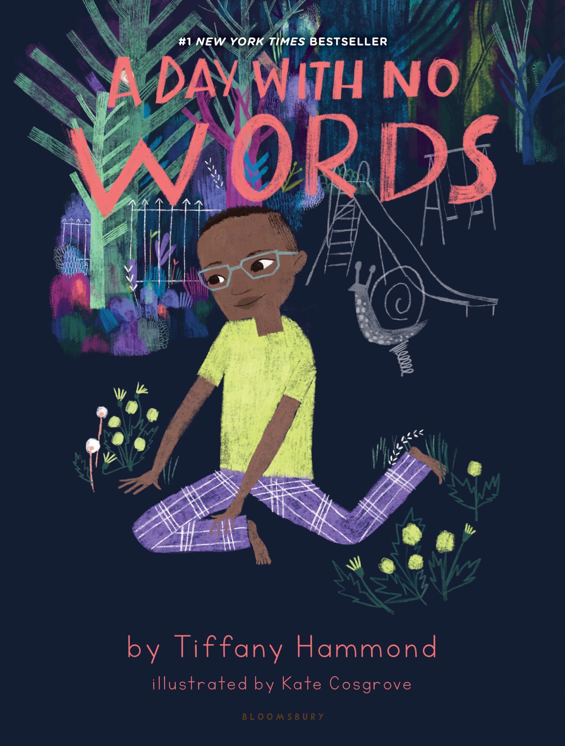 Book Cover A Day with No Words by Tiffany Hammond