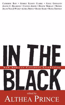 Cover: In The Black: New African Canadian Literature