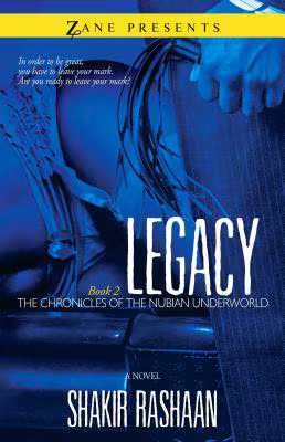 Cover: Legacy: Book Two of the Chronicles of the Nubian Underworld