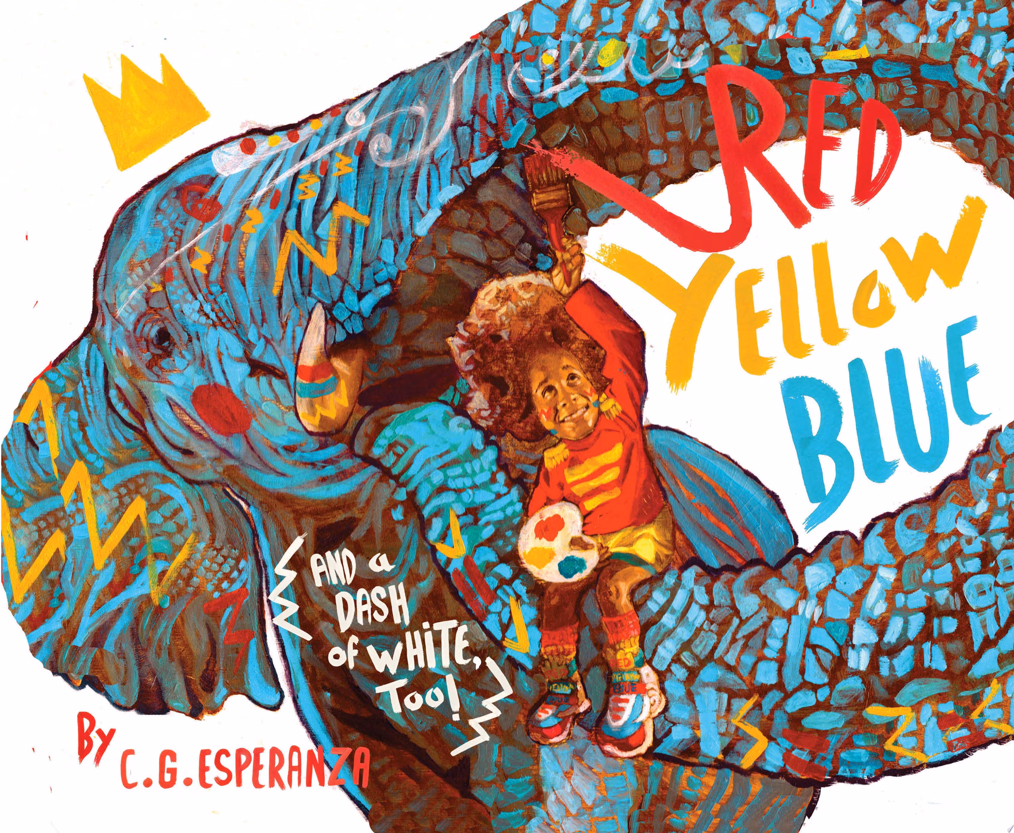 Cover art for Red, Yellow, Blue (and a Dash of White, Too!)