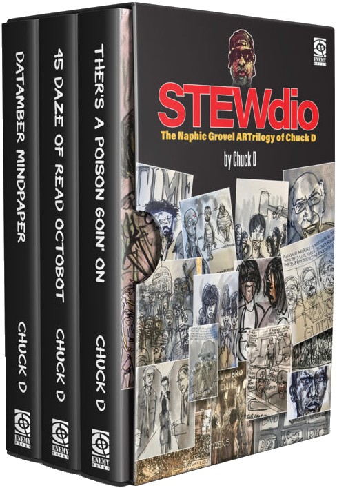 Book Cover Image of Stewdio: The Naphic Grovel Artrilogy of Chuck D by Chuck D