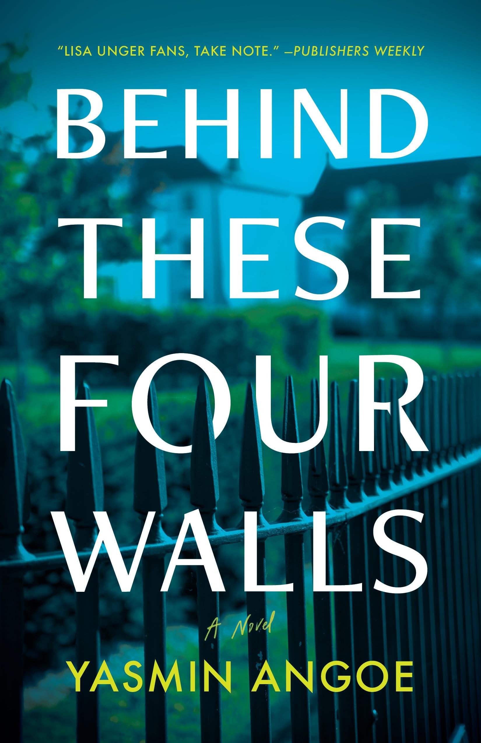 Book Cover Behind These Four Walls by Yasmin Angoe