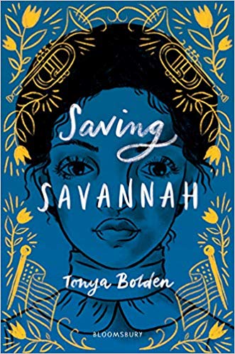 Book Cover Image of Saving Savannah by Tonya Bolden