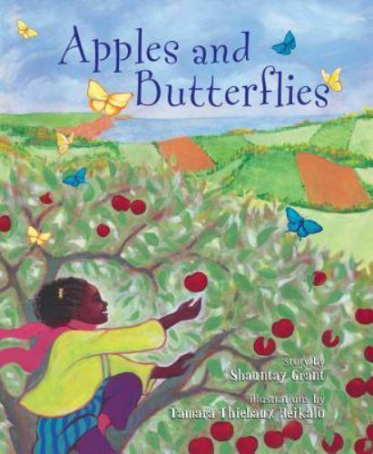 Book Cover Apples and Butterflies by Shauntay Grant