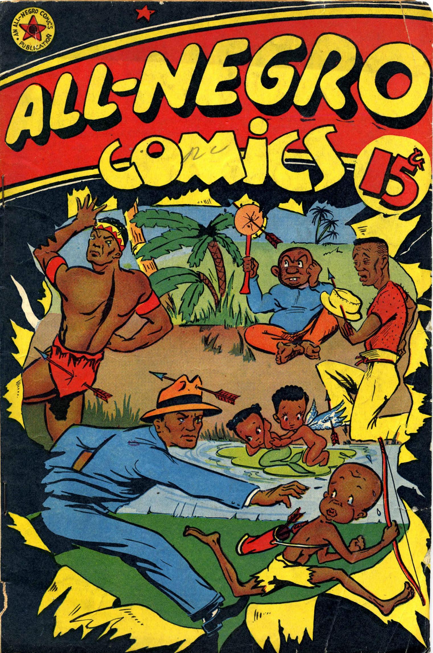 Book Cover All-Negro Comics #1 (Reprint) by Orrin C. Evans