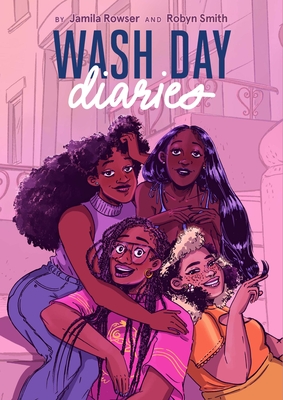 Book Cover Wash Day Diaries by Jamila Rowser