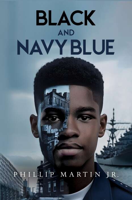 Cover: Black and Navy Blue