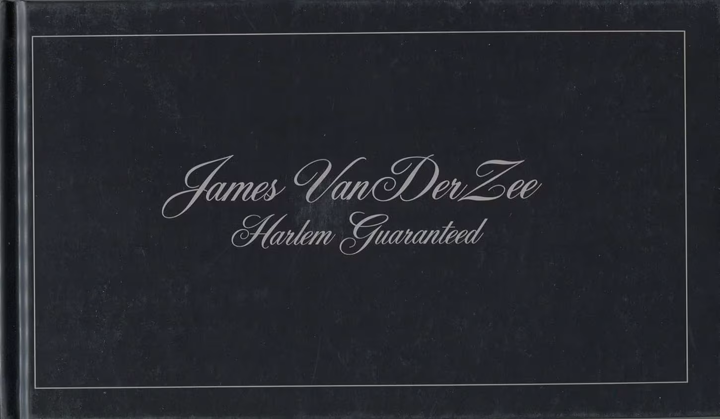 Cover art for James Van Der Zee: Harlem Guaranteed