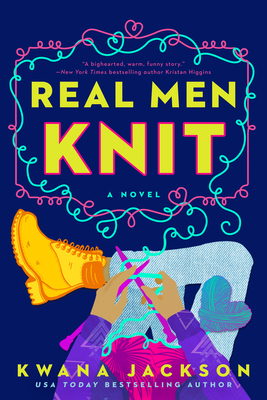 Book cover of Real Men Knit by K.M. Jackson
