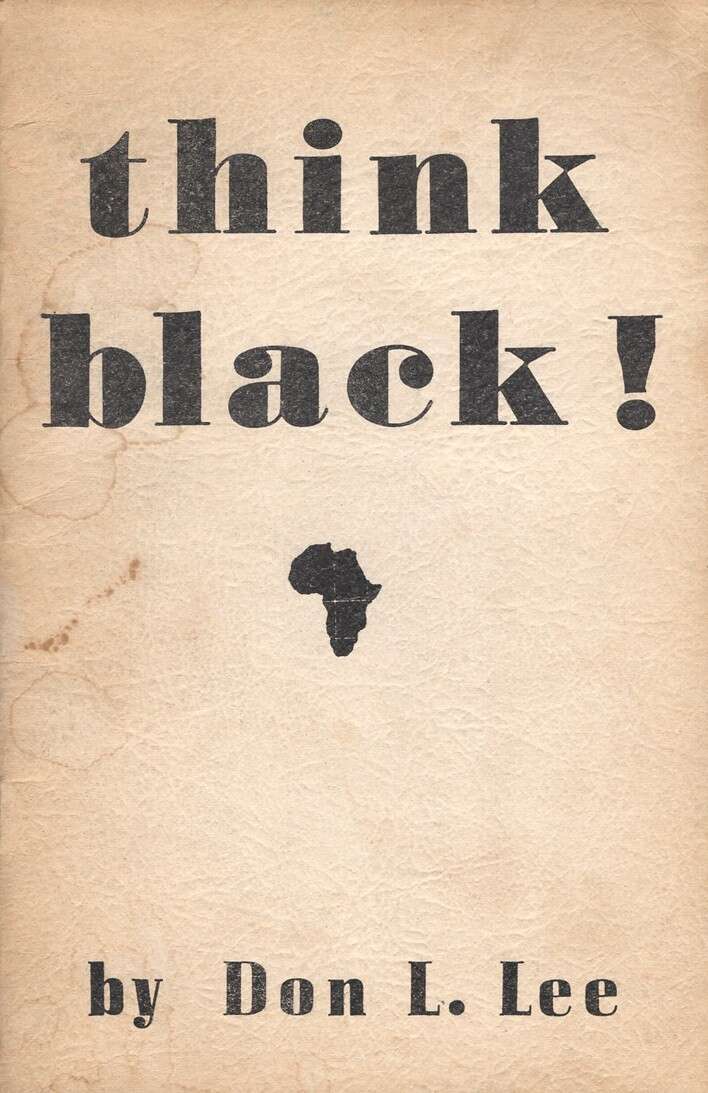 Cover: think black!