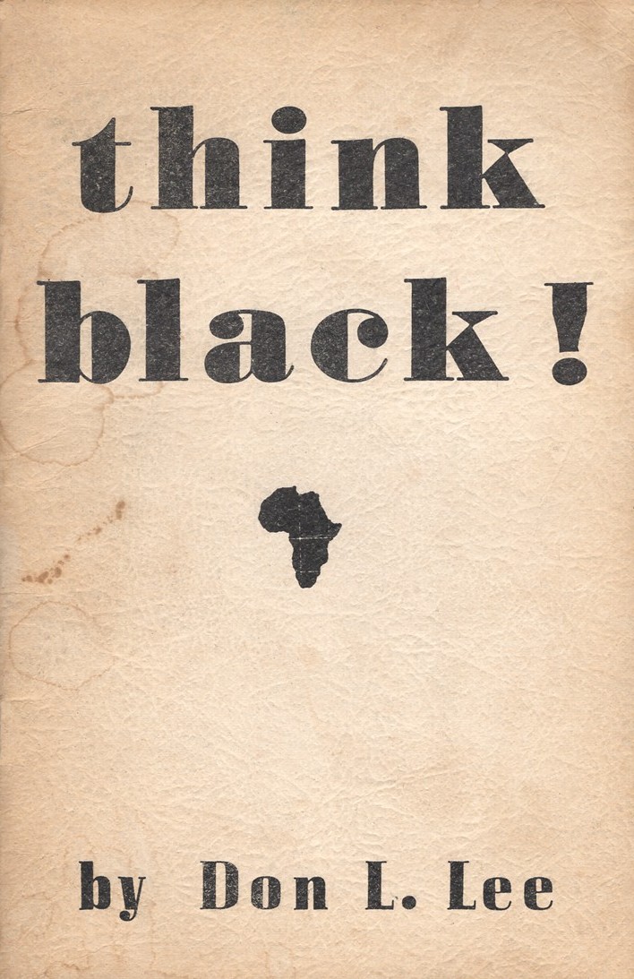 think black!