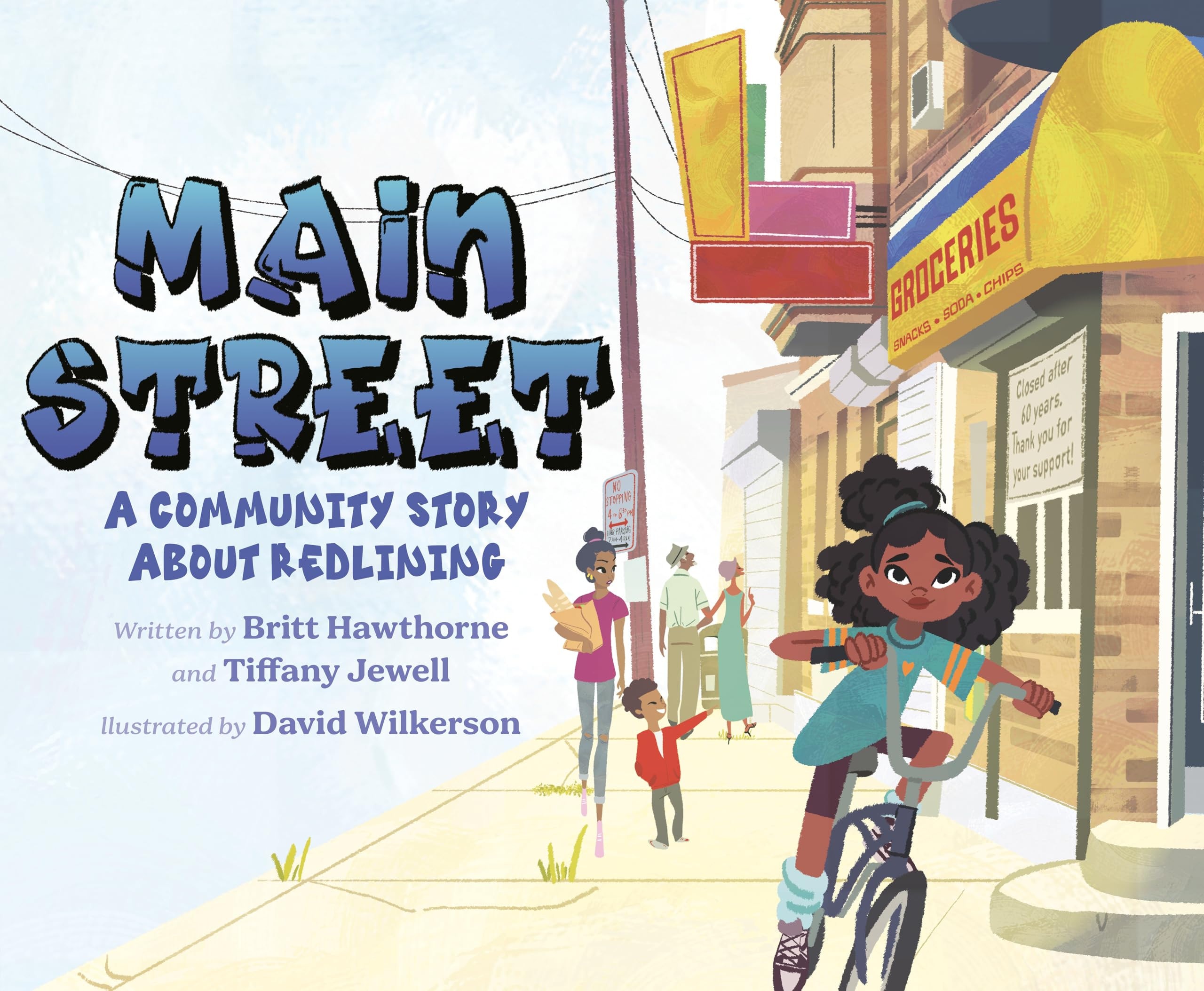 Book Cover Main Street: A Community Story About Redlining by Britt Hawthorne