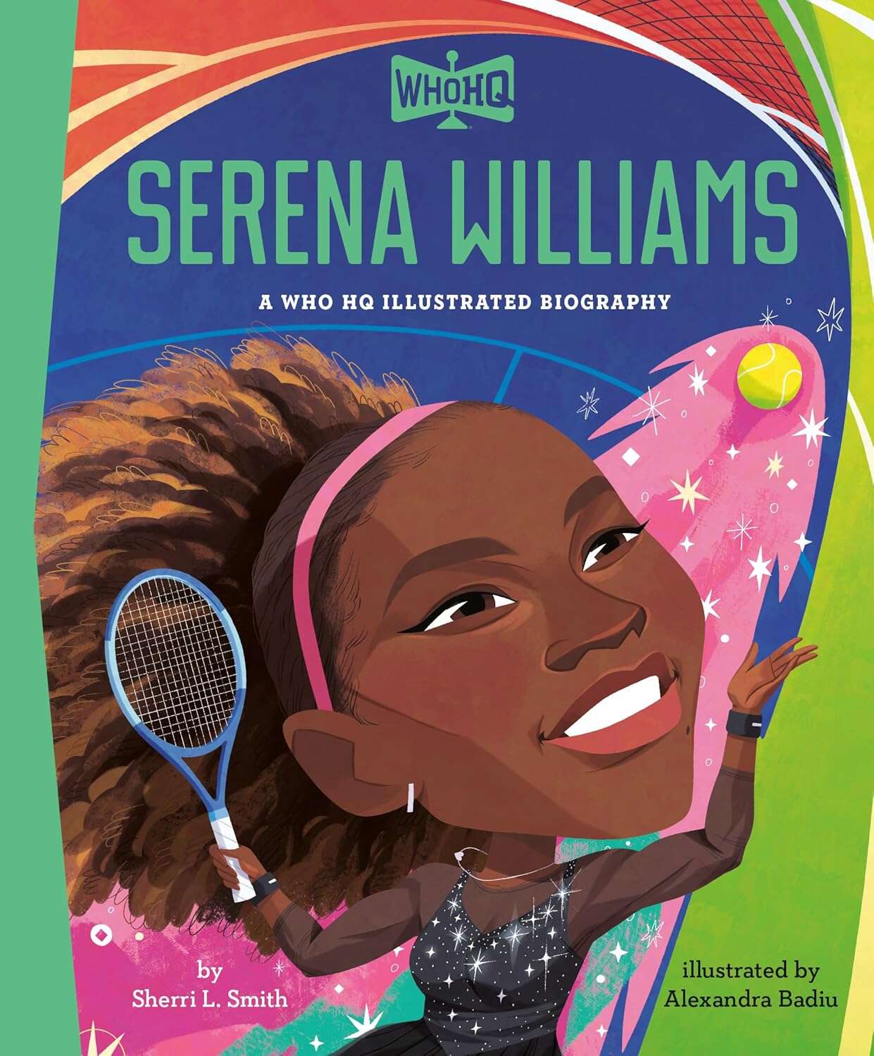 Cover: Serena Williams: A Who HQ Illustrated Biography