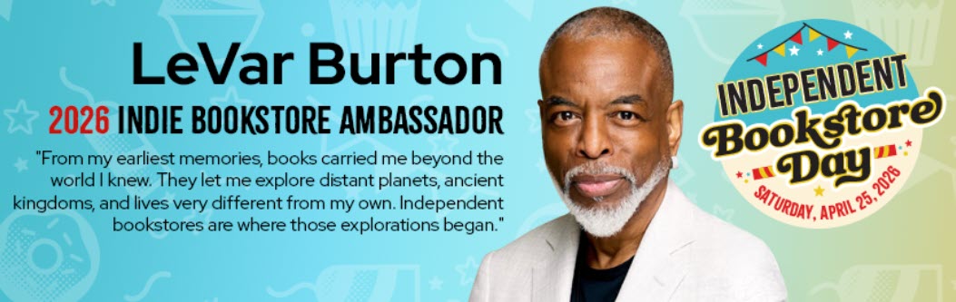 Levar Burton - Indie Bookstore Day
