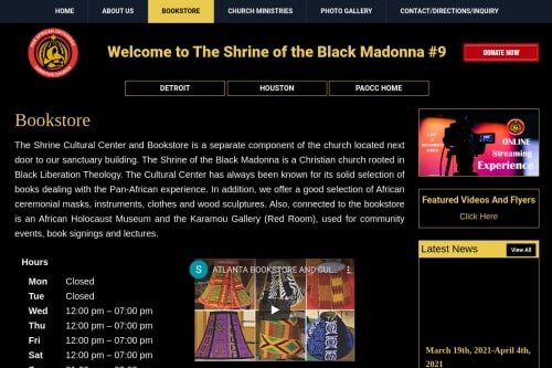 Shrine of the Black Madonna Cultural Center and Bo