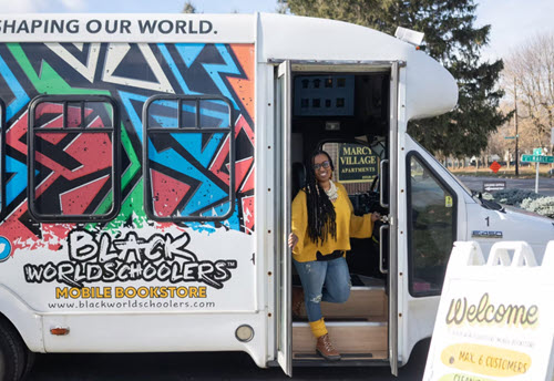 Photo of Black Worldschoolers Mobile Bookstore Photo of Black Worldschoolers Mobile Bookstore