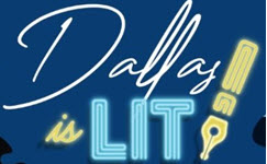 Promotional profile art for Dallas is Lit Literary Festival