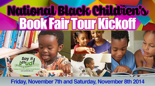 National Black Children's Book Fair Tour Kickoff, November 7-8, Little Rock, AR,