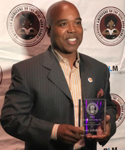 Photo: Troy Johnson Honored as Literary Activist of the Year