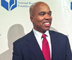 Troy Johnson at the National Book Awards