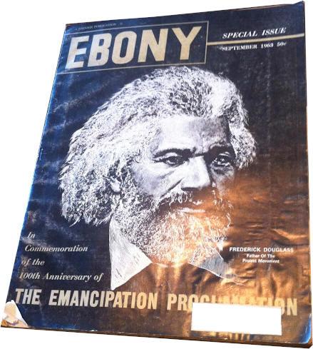 Magazine Cover Image from the September 1963 issue of Ebony Magazine article The Negro in Literature Today
