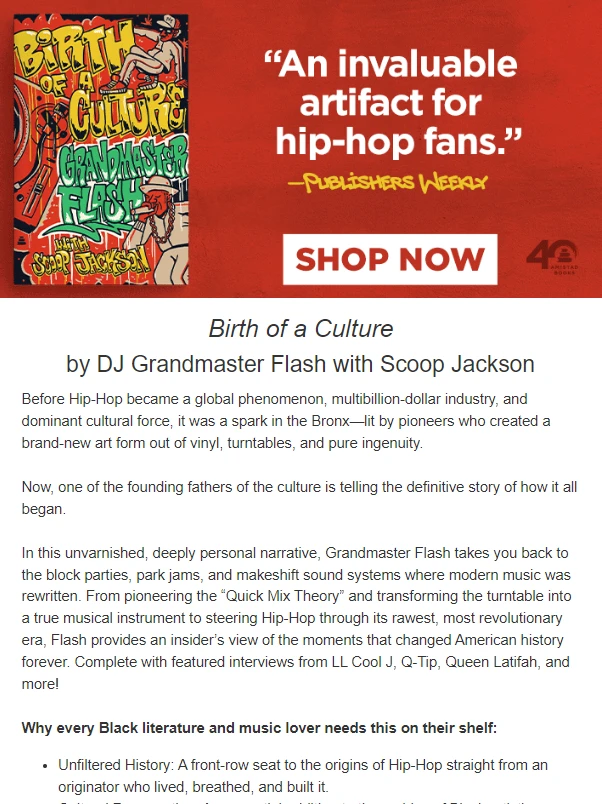 Cover Thumbnail for Step into the birth of Hip-Hop with Grandmaster Flash