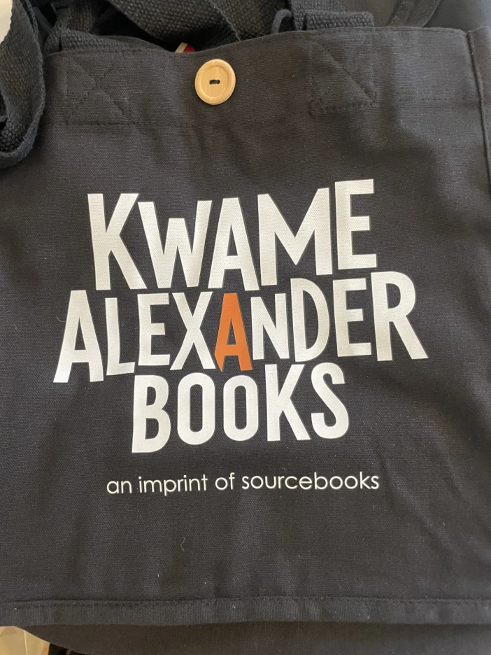 Image of Kwame Alexander Books tote bag