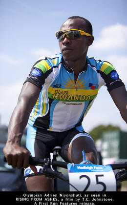 Adrien Niyonshuti Rawandan Olympian cyclist