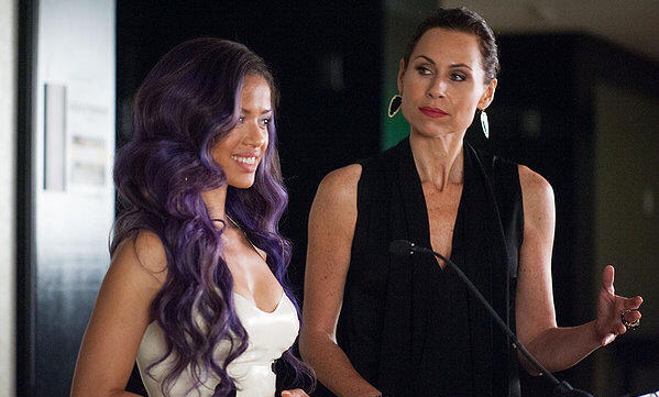 Noni (Gugu Mbatha-Raw) and Macy (Minnie Driver) in Beyond the Lights