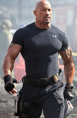 Dwayne "The Rock" Johnson in Fast & Furious 6 