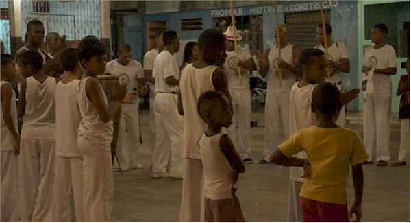 Capoeira group in Brazil