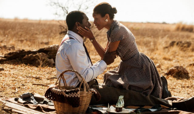 IDRIS ELBA and NAOMIE HARRIS star in MANDELA: LONG WALK TO FREEDOM Photo: KEITH BERNSTEIN © 2013 The Weinstein Company. All Rights Reserved. 