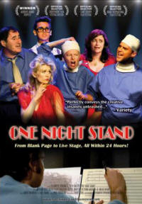 One Night Stand: From the Blank Page to Live Stage, All Within 24 Hours! (2013) - Movie Poster