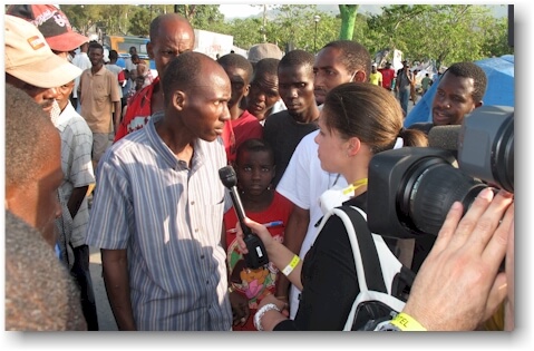 soledad interviewing hatians