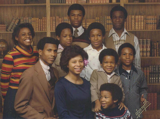 Tavis Smiley and his siblings
