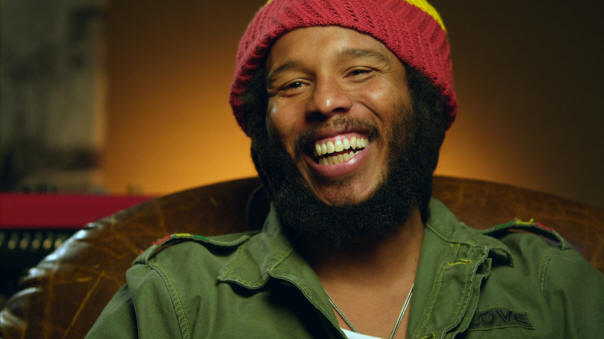 Ziggy Marley in a scene from MARLEY, a Magnolia Pictures release. Photo courtesy of Magnolia Pictures.